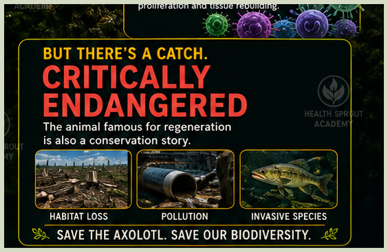 Axolotl conservation threats